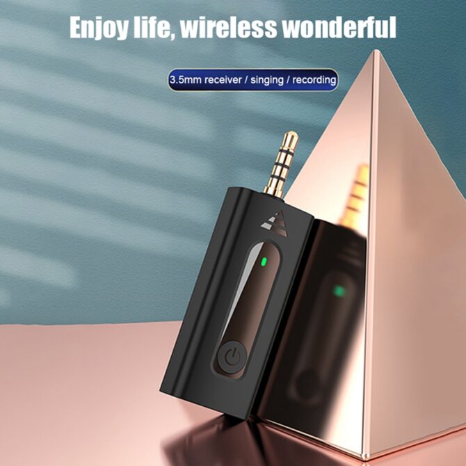 Wireless Mic Noise Reduction Plug & Play K35 Mic 3.5mm